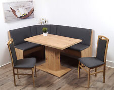 ECKBANKGRUPPE BREMEN OLNIPI TRUHENECKBANK 165x125 TISCH 2 STÜHLE