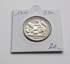 Griechenland 2 Drachmen 1911 ,  Silber