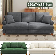 Chenille Sofa 3 Sitzer, 220CM