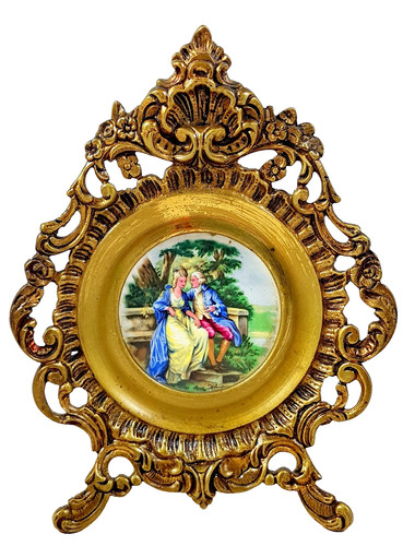 Antike bronze porzellan - antike,