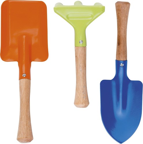 3tlg gartengeräte set für - 3tlg., gartengeräte-set