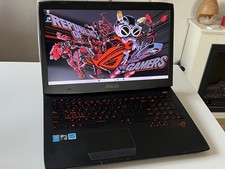 Asus Rog Gaming Laptop G751J, 32GB RAM, 255GB SSD + 1 TB HDD,