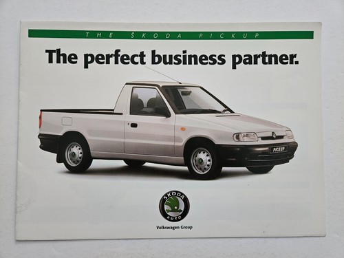 Skoda pick verkaufsprospekt - pick, up