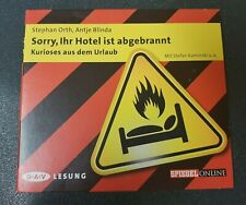 Hörbuch SORRY, IHR HOTEL IST ABGEBRANNT - Kurioses aus dem Urlaub (1 CD / 1:06)