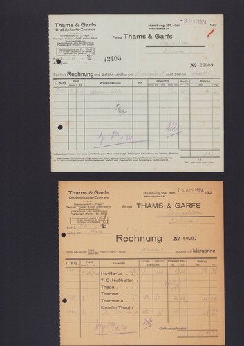 Hamburg rechnung 1924 - x,