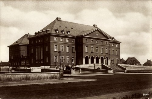 Leuna der saale - ak, an