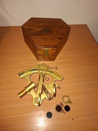 Messing sextant maritim schiff - sextant,