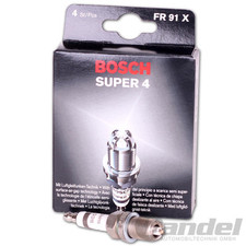 4x BOSCH SUPER 4 ZÜNDKERZEN für AUDI A4 A6 PASSAT OPEL CORSA ASTRA MERIVA VECTRA