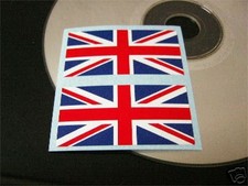2x Union Jack England Sticker