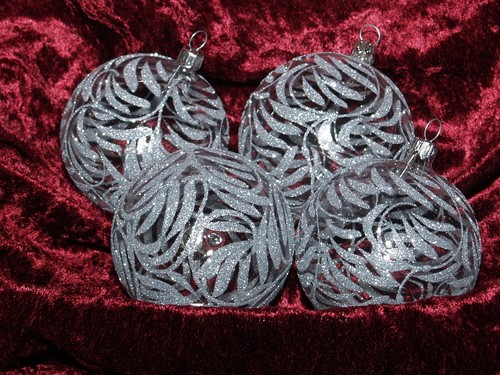 Christbaumschmuck 8cm kugel - ,
