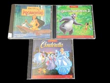 Walt Disney Hörspiel zum Film CD Set Pocahontas Dschungelbuch Cinderella