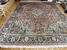 Orientteppich Teppich Seidenteppich Perserteppich 415x300 Luxus Pur