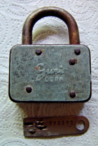 Ddr vorhangschloss guri - ddr,