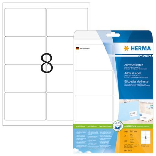 Herma 5077 adressetiketten - herma,
