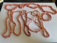Korallen kette set