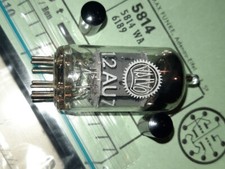 Valvo ECC82 12 AU 7 - Röhre - getestet mit Funke W19