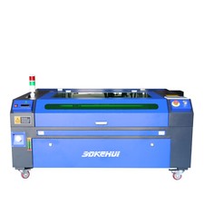 100W CO2 Laser Graviermaschine Engraver Cutter Lasergravur 1000x800 mm RUIDA