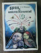 Wiesner Spuk unterm Riesenrad Kinderbuch 1987 DDR Bilder von Wolfgang Freitag