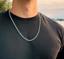 Designer Silber Kette massiv