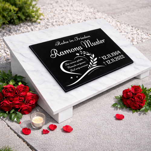 Grabstein marmor granit inkl - marmor/granit,