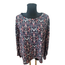 GINA Shirt Damen Gr 46 Langarm