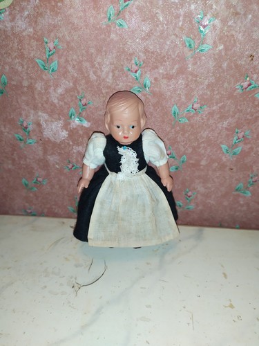 Alte celluloid mädchen puppe - alte,
