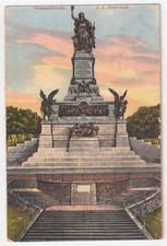AK Hessen: Rüdesheim, Niederwalddenkmal, um 20er (3)