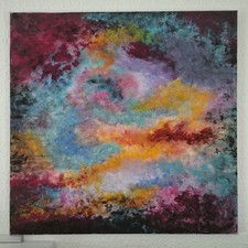 „Farbharmonie“  50x50 cm 
