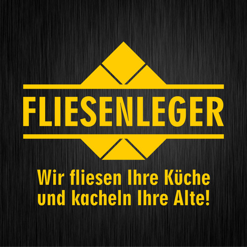 Fliesenleger wir fliesen - wir,