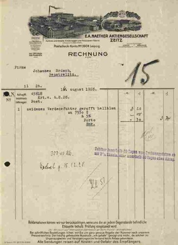 Naether ag 1928 zeitz - e.a.,
