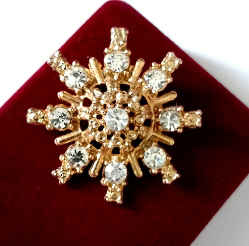 Brosche modeschmuck vintage - modeschmuck,