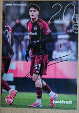 Javier Fernandez handsignierte