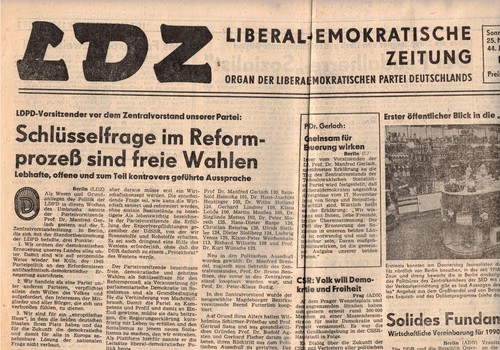 Ddr zeitung ldz - ddr, halle