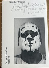 Günther Uecker signiert Buch Katalog Unterschrift Signatur Autogramm handsigned