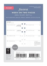 Filofax Pocket Minimal week on