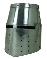 Kreuzritter Topf Helm Visier