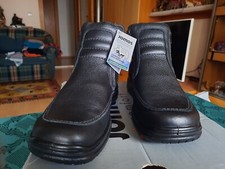 Herrenschuhe Winterschuhe Schwarz, Echtleder, Fa. Jomos Air Comfort, Gr. 41