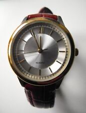 TCM Armbanduhr Vergoldet Batterie NEU