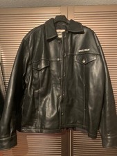 Lederjacke Herren schwarz