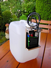 Tankstelle 10 Ltr  Benzin + Elektropumpe +Umpolschalter, NEU & GEBRAUCHT !