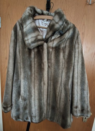 Damen kunstpelzjacke judith - kunstpelzjacke,