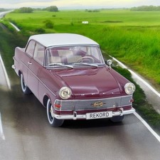 Opel rekord p2 1962 - 1/18,