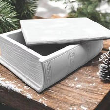 Buch Schatulle Silikonform