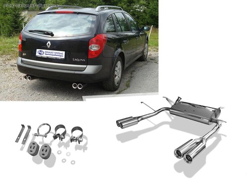 Duplex sportauspuff renault - ,