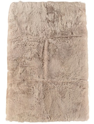 Island lammfell teppich sand - island,