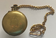 Swiss Remontoir - Taschenuhr mit Uhrenkette - Herren  -  Werk läuft nicht