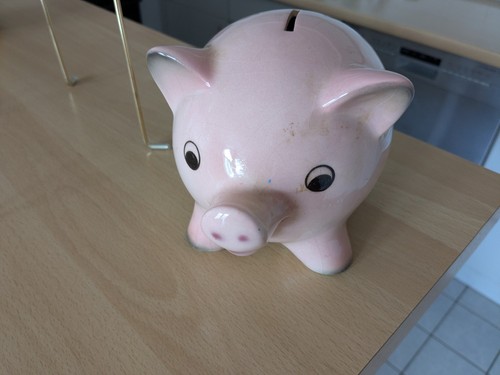 Sparschwein goebel porzellan - sparschwein,