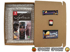 Syberia Trilogy Nintendo Switch - UK PAL sehr guter Zustand CIB - hochwertige Verpackung