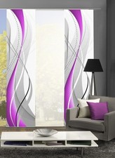 3er-Set Flächenvorhang