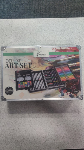 Deluxe kunstset malkoffer - kunstset,